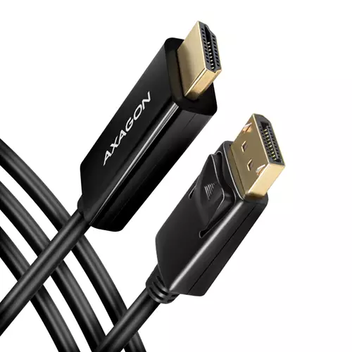 Axagon RVD-HI14C2 DisplayPort -> HDMI 1.4 cable 1.8m 4K/30Hz