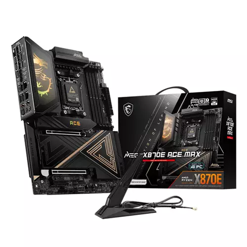 MSI MEG X870E ACE MAX Motherboard Socket AM5 AMD X870E ATX DDR5 PCIe 5.0 Wi-Fi 7