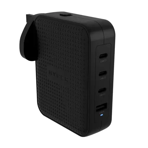 HYPER HJ1001BKWWGL mobile device charger Gaming controller Mobile phone Netbook Laptop Smartphone Tablet Black AC Fast charging Indoor