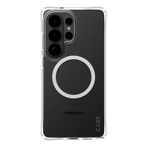 Panzerglass Care By Samba Case Transparent W. White Qi Samsung New Galaxy S 2026 Ultra