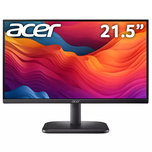 Acer EK1 EK221QJ0 - 21.5" IPS Full HD (1920x1080) 120Hz 5ms HDMI VGA. Black