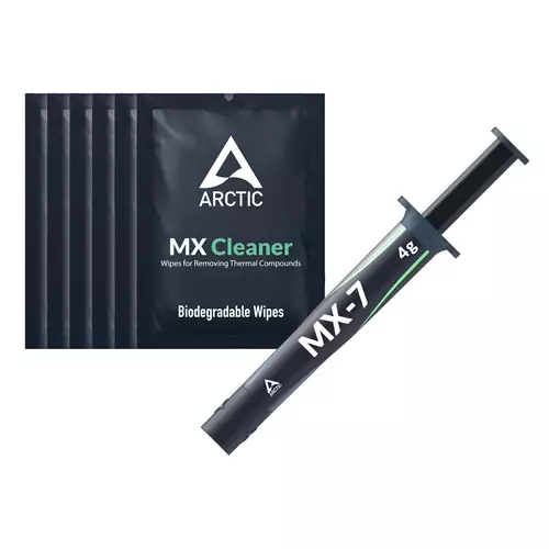 ARCTIC MX-7 - ULTIMATE Performance Thermal Paste with 6x MX Cleaner