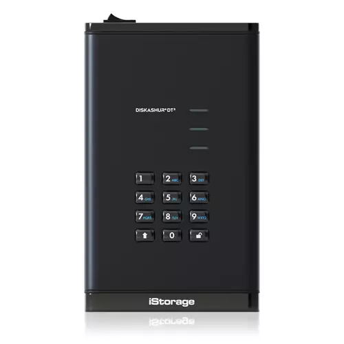 iStorage diskAshur DT HDD 2TB | Secure Portable Desktop Drive |FIPS 140-3 Level 3 pending| AES-XTS 256-bit Hardware Encryption | Common Criteria EAL5+ (Hardware Certified) | PIN protected | OS & Platform Independent |GDPR TAA Compliant|Brute force