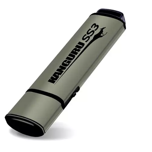 iStorage Kanguru SS3 SuperSpeed USB3.0 32GB |Secure Flash Drive| Physical Write Protect Switch | Windows Ready Boost compatible | Simple Driverless Setup | Plug and Play