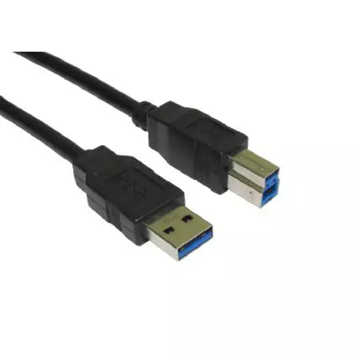 Cables Direct USB3-805 USB cable USB 3.2 Gen 1 (3.1 Gen 1) 5 m USB A USB B Black
