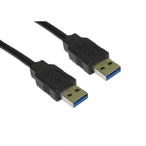 Cables Direct USB 3.0 A 5m USB cable USB 3.2 Gen 1 (3.1 Gen 1) USB A Black