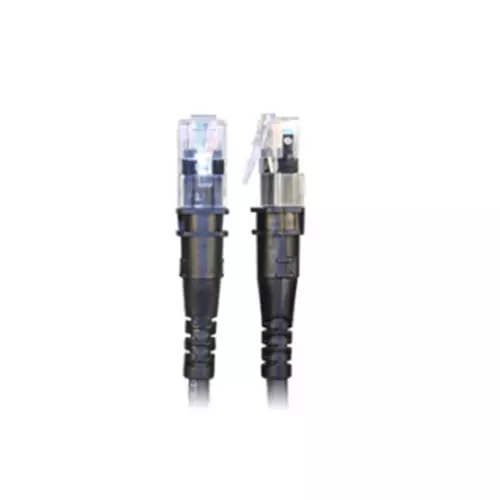 PatchSee TP-6A-F/7 networking cable Black 2.1 m Cat6a U/UTP (UTP)