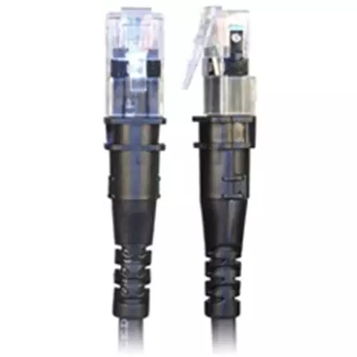 PatchSee TP-6A-F/10 networking cable Black 3.1 m Cat6a F/UTP (FTP)