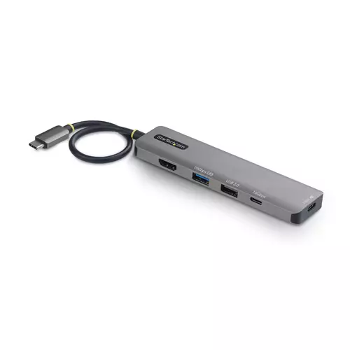 StarTech.com USB-C to HDMI Multiport Adapter with 140W PD Charging 4K 60Hz USB 10Gbps Hub Type-C Mini Dock for MacBook / Dell / Thinkpad / HP