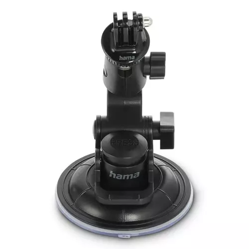 Hama Suction Cup Holder for Action Cams Universal Car Tripod 3D 90 mm