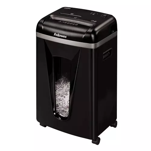 Fellowes Powershred 450M Cross shredding 22 cm 2 x 12 mm 22 L Buttons 4 wheel(s)