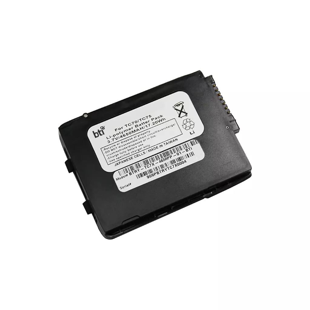 BTI Replacement Scanner Battery For Zebratc7X
