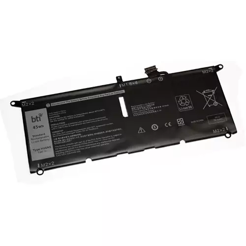 BTI 45Wh 4 cell WDK63 compatible battery for DELL XPS 9380 XPS 9370 VOSTRO 5391 VOSTRO 5390 LATITUDE 3301 INSPIRON 7391 2-IN-1