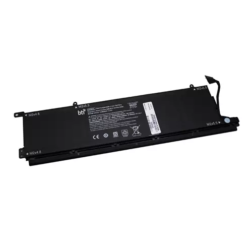 BTI 73Wh 6 cell HSTNN-DB9B compatible battery for HP - COMPAQ OMEN X 2S 15T-DG000 OMEN X 2S 15-DG0075CL OMEN X 2S 15-DG0044TX OMEN X 2S 15-DG0043TX