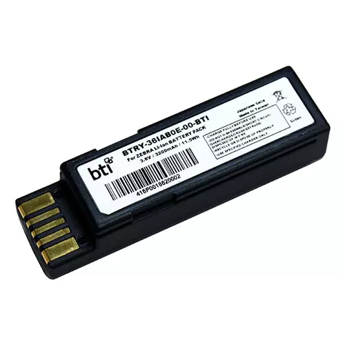 BTI Replacement scanner battery BTRY-36IAB0E-00-for Zebra LI3600 LS3600 DS3600 LI3678-ER LI3608-ER DS3678-ER DS3608-ER DS3608-DP DS3678-DP DS3678-HP DS3678-HD