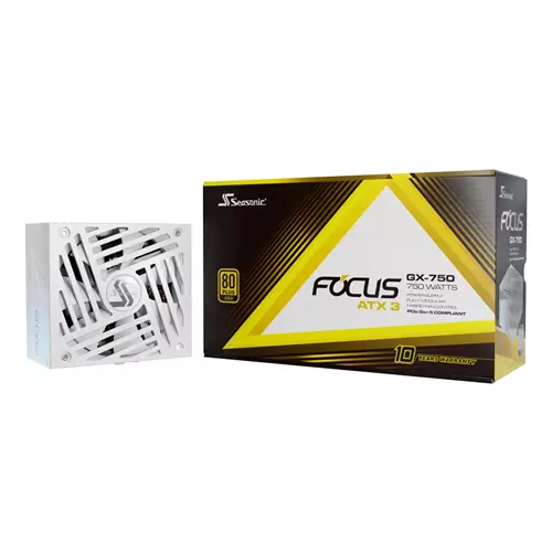 Seasonic Focus GX power supply unit 750 W 24-pin ATX ATX White