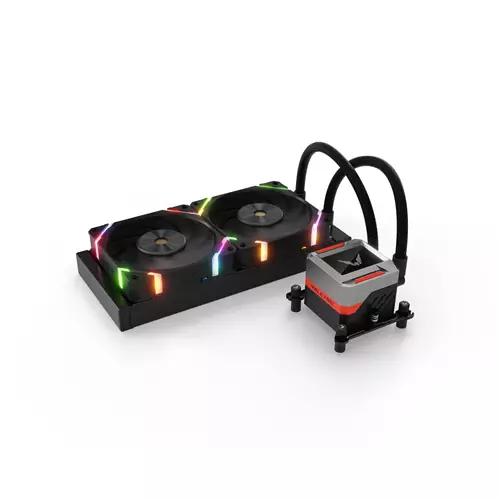 Valkyrie VK-AIOSY240B computer cooling system Processor All-in-one liquid cooler 24 cm Black