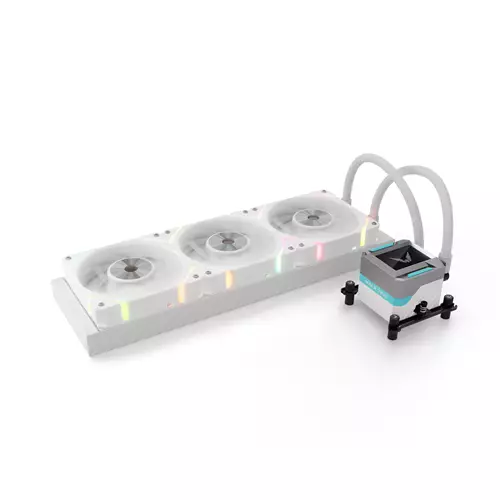 Valkyrie VK-AIOSY360W computer cooling system Processor All-in-one liquid cooler 36 cm White