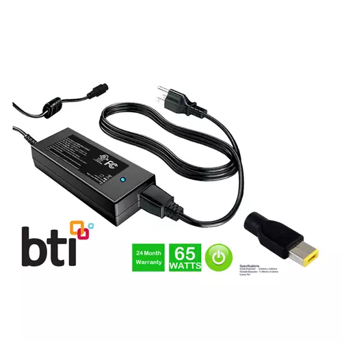 BTI Alternative to Lenovo 0B47483 power adapter/inverter Indoor 65 W Black