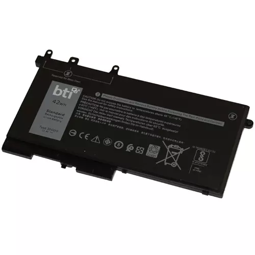 BTI Replacement battery for DELL LATITUDE 5280 5290 5480 5490 5495 5580 5590 5280 5290 5480 5490 5495 5580 5590