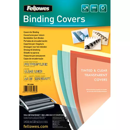 Fellowes Fantaisie A4 50pk Plastic Transparent 50 pc(s)
