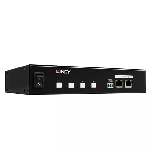 Lindy 32622 power distribution unit (PDU) 4 AC outlet(s) 1U Black