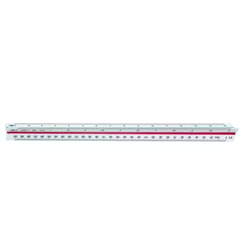 Linex 311 Scale ruler 300 mm Plastic Green Red White