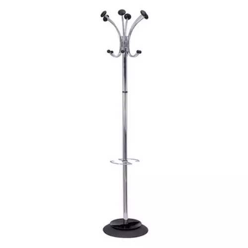 MAUL 9403890 coat rack 12 hook(s) Chrome
