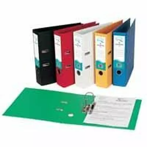 Photos - File Folder / Lever Arch File Q-Connect KF20023 ring binder A4 Yellow 