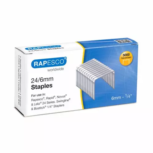 Photos - Stapler Rapesco S24602Z3 Staples pack 5000 staples HTST106