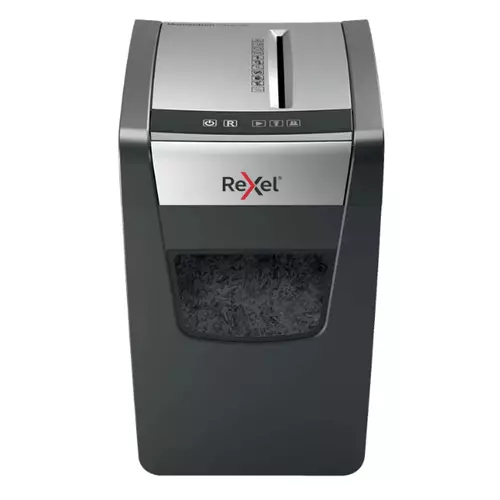 Rexel X410-SL paper shredder Cross shredding 22 cm Black, Silver