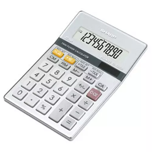 Photos - Calculator Sharp EL-331ERB  Desktop Basic Silver SH02444 