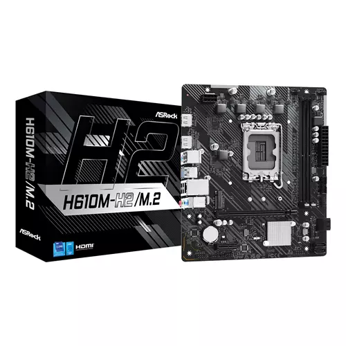 Asrock H610M-H2/M.2 Intel H610 LGA 1700 micro ATX