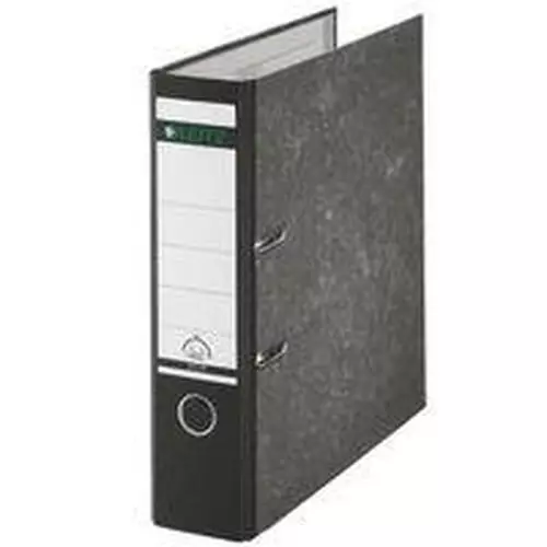 Photos - File Folder / Lever Arch File LEITZ 180 Standard Lever ring binder Foolscap Black LZ108295 