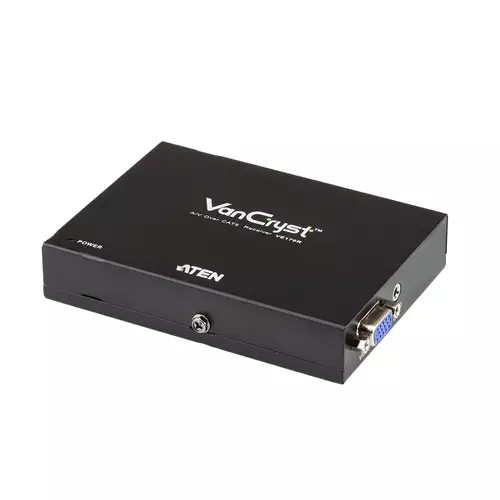 ATEN VE170R AV extender AV receiver Black