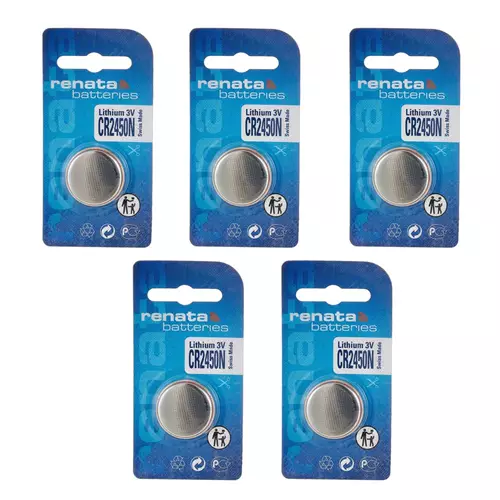 Renata CR2450N Lithium 3V - Pack of 5