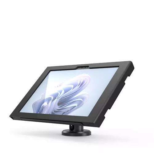 Compulocks Surface Pro 9-12 13" Apex Enclosure Tilting Stand 4" Black