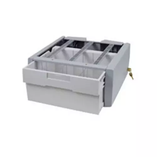 Ergotron StyleView Supplemental Storage Drawer, Single Tall mounting component - for cart - grey, white