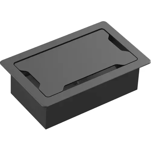 Photos - Cable (video, audio, USB) Vision TC3 SURRTB cable organizer Desk Cable box Black White 1 pc(s) 