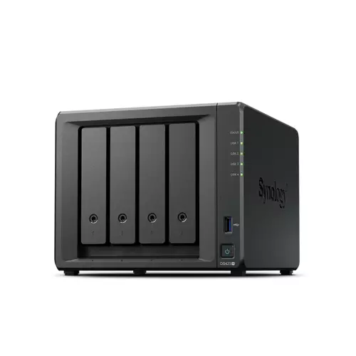 Synology DiskStation DS423+ NAS Desktop Intel Celeron J4125 2 GB DDR4 16 TB HDD DiskStation Manager Black