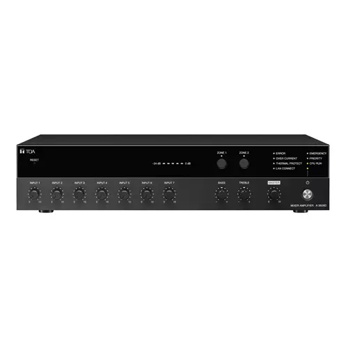 TOA A-3648D audio mixer 4 channels 20 - 20000 Hz