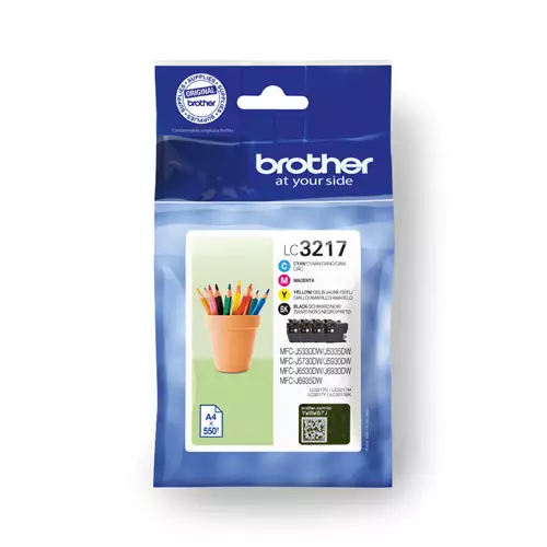 Brother LC3217VAL ink cartridge 4 pc(s) Original Black Cyan Magenta Yellow