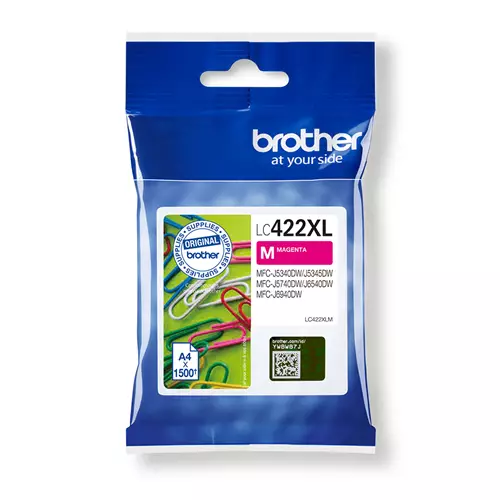 Brother LC422XLM ink cartridge 1 pc(s) Original Magenta