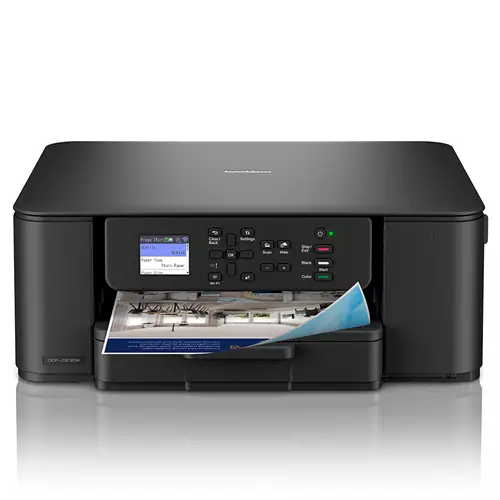 Brother 3-in-1 Compact Wireless Inkjet Printer DCP-J1313DW Inkjet Colour printing 1200 x 6000 DPI A4 Direct printing Black
