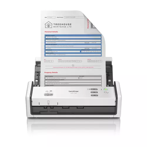 Photos - Scanner Brother ADS-1300 ADF  600 x 600 DPI A4 White ADS1300ZU1 