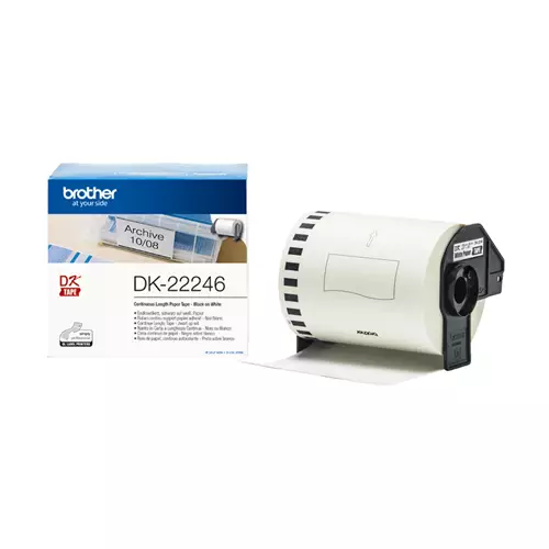 Brother DK-22246 Black on white DK Black White Direct thermal China 5 year(s)