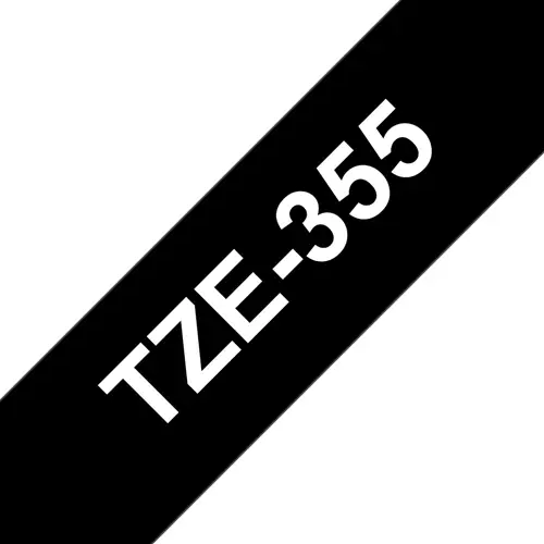 Brother Laminated tape 24mm White on black TZe Thermal transfer Philippines 5 year(s) Brother