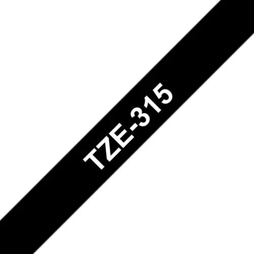 Brother Laminated tape 6mm White on black TZe Grey Thermal transfer China 5 year(s)