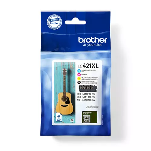 Brother LC-421XLVAL PagePack 4 pc(s) Original High (XL) Yield Black Cyan Magenta Yellow