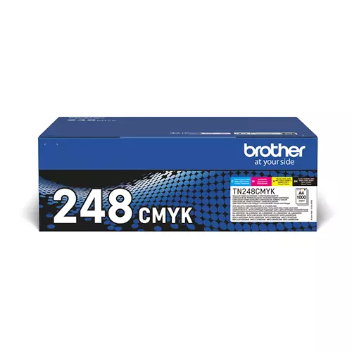 Brother TN-248VAL. Printing colours: Black Cyan Magenta Yellow Quantity per pack: 4 pc(s)